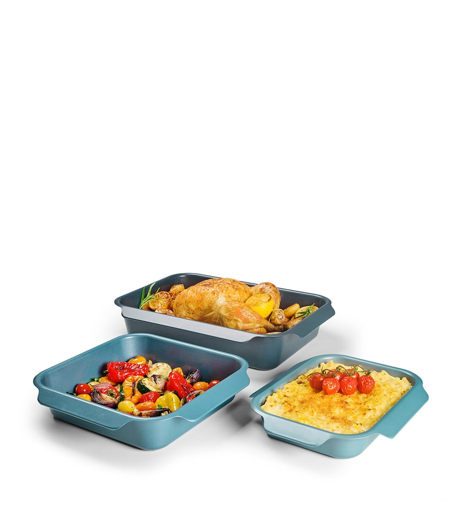 Set of 3 Non-Stick Nest Roasting Trays