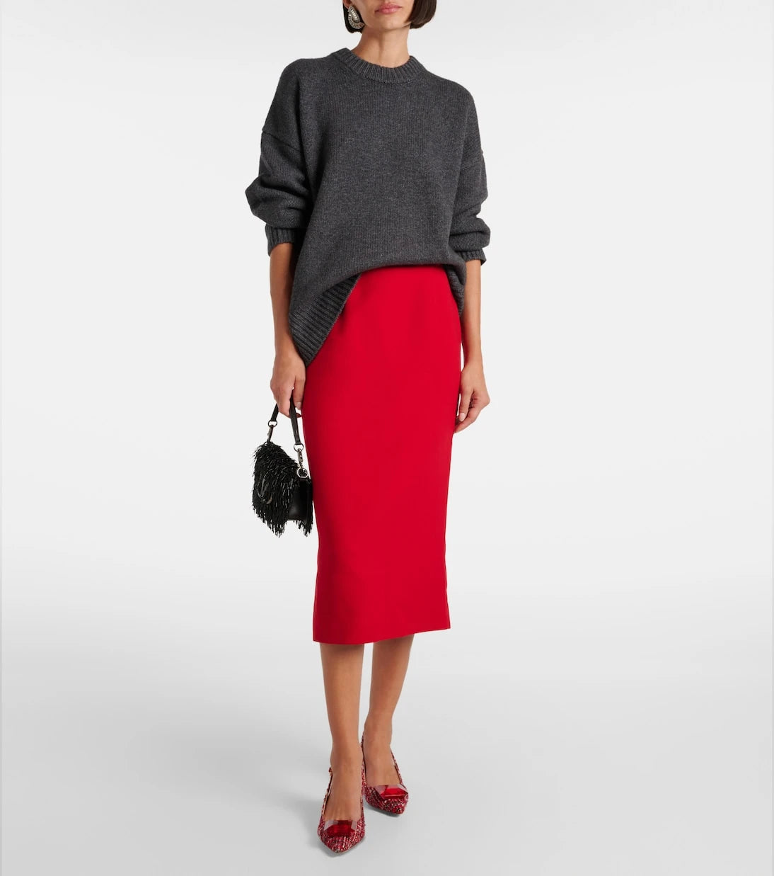 Gianvito Rossi - Jaipur bouclé slingback pumps