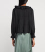 Ruffled Hardy Blouse BLACK