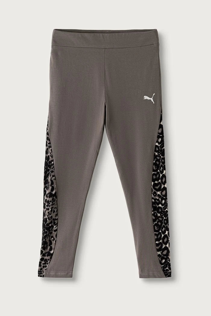 Puma çocuk pamuklu elastan tayt ANIMAL 7/8 Leggings G