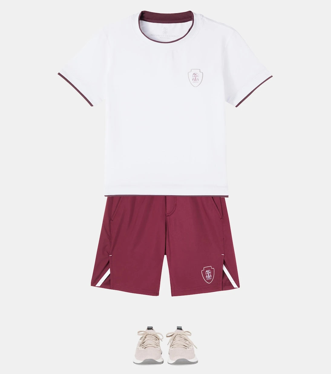 Brunello Cucinelli Kids - تيشيرت بطبعة