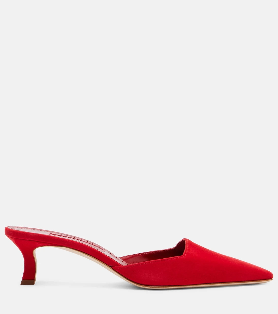 Manolo Blahnik - Moiramu suede mules