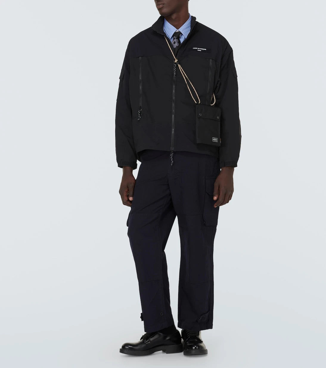 Comme des Garçons Homme - Cotton and linen cargo pants