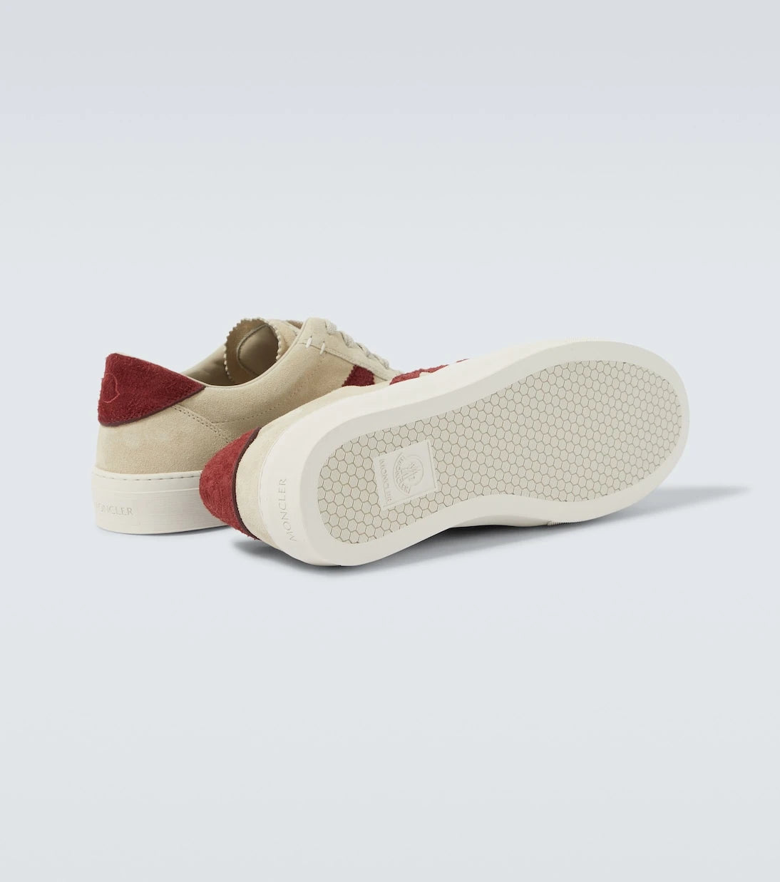 Moncler - Monaco2 suede sneakers