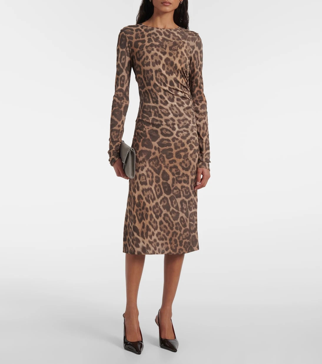 Stella McCartney - Leopard-print midi dress