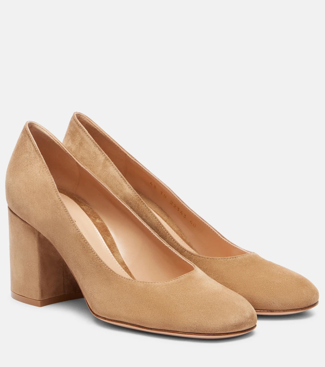 Gianvito Rossi - Joelle suede pumps