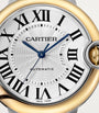 Cartier Yellow Gold and Stainless Steel Ballon Bleu de Cartier Watch 36mm