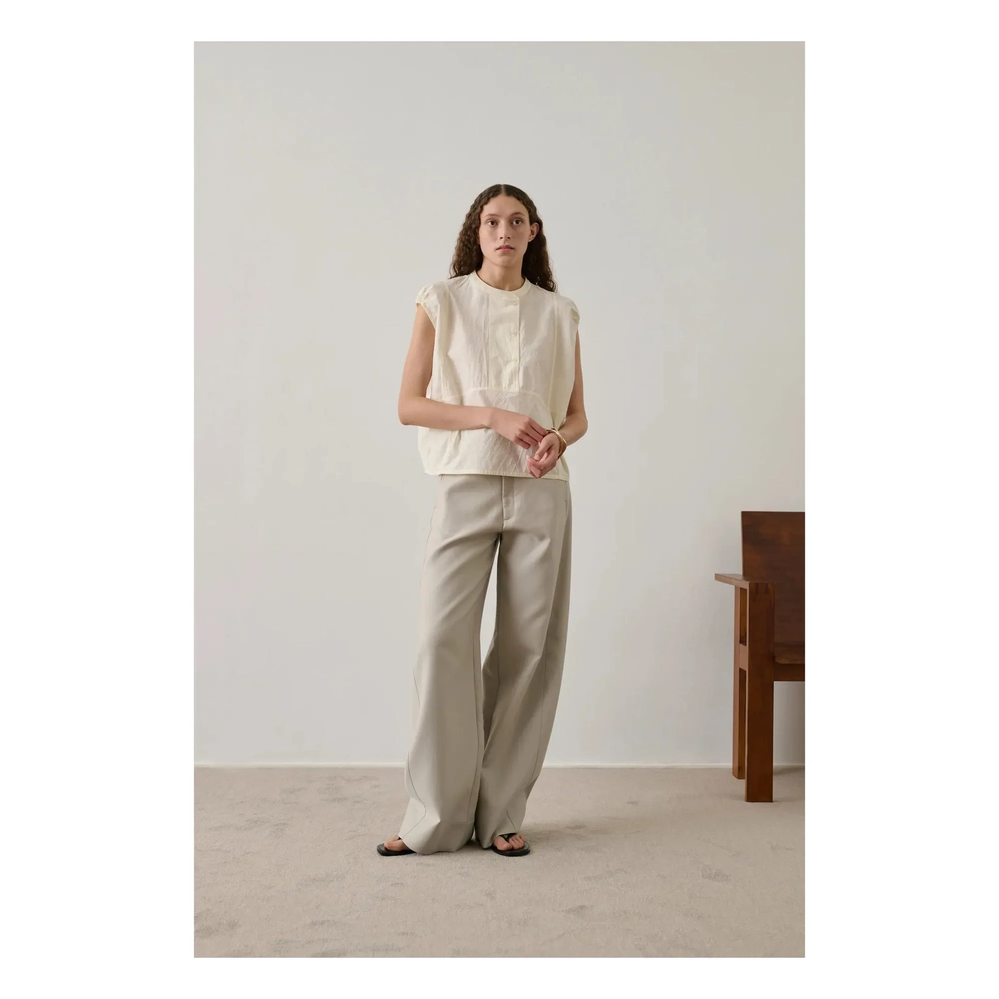 Soeur - Top Danube Cotton | Vanilla