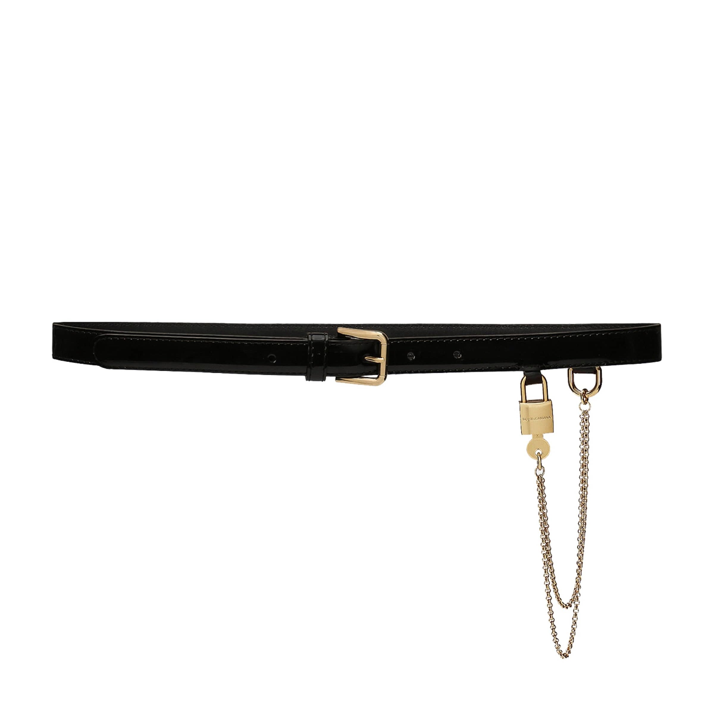 Dolce & Gabbana Multi Leather Chain Belt
