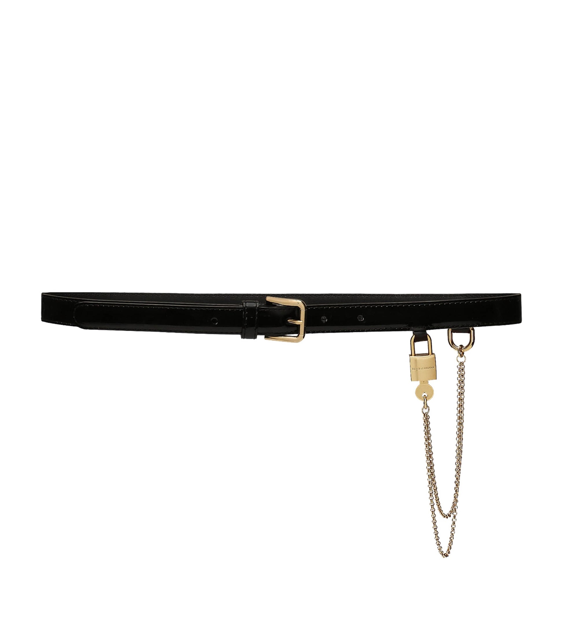 Dolce & Gabbana Multi Leather Chain Belt