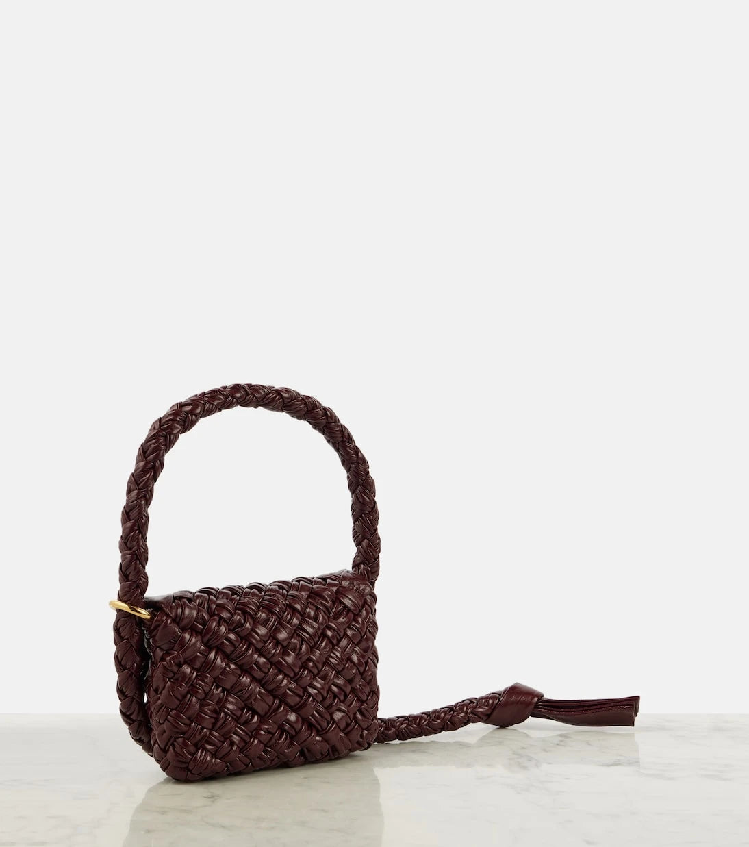 Bottega Veneta - Kalimero Città Small leather shoulder bag