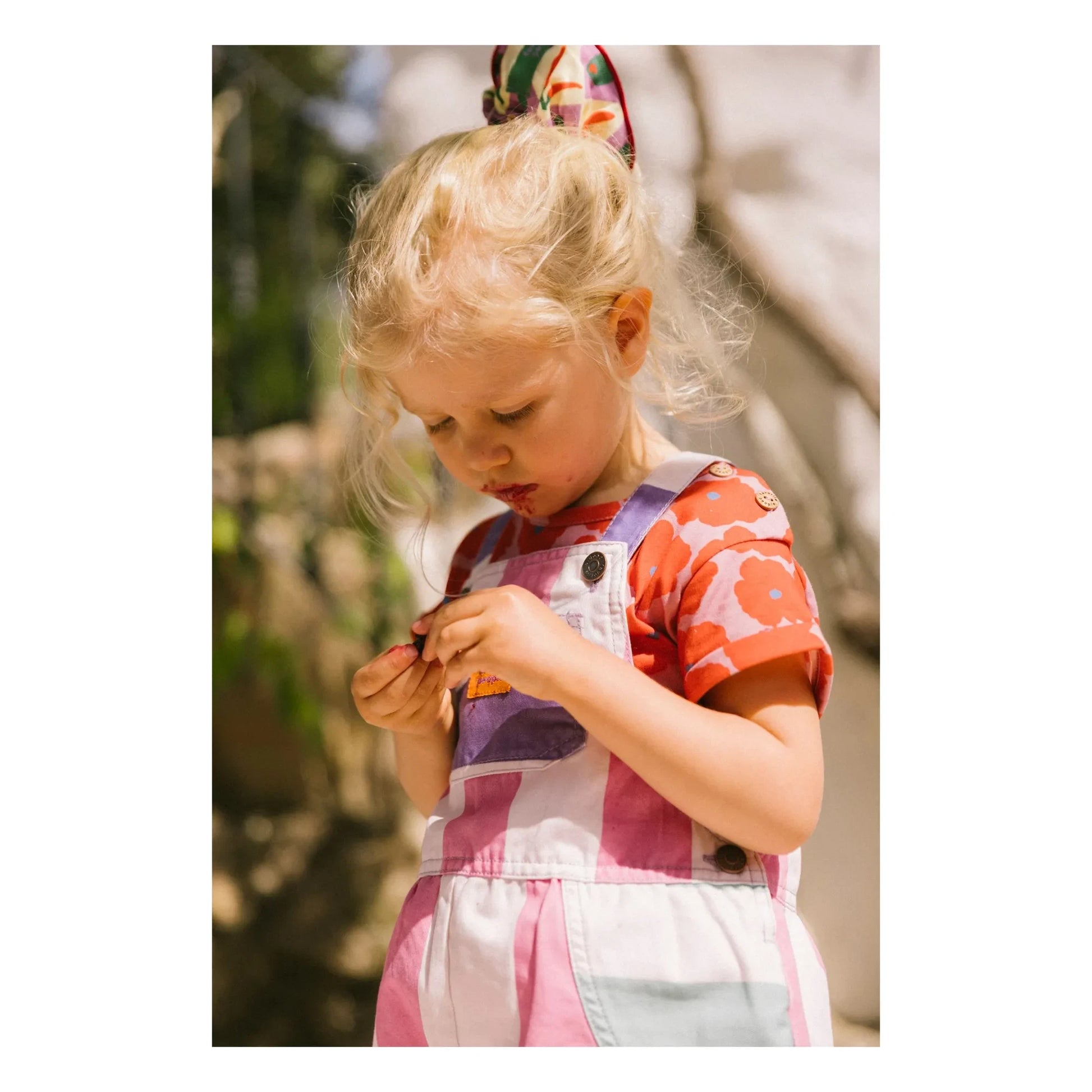 Favorite People - Amore Striped Playsuit | Pink