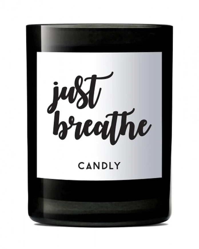 Candly - Ароматна соева свещ Just breathe 250 g