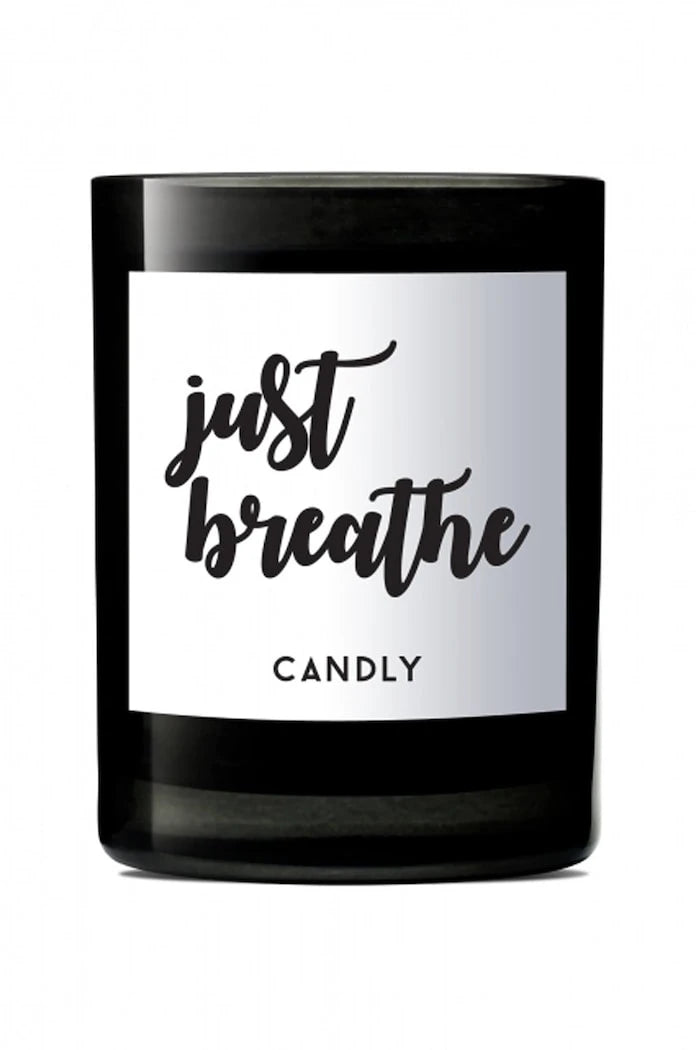 Candly - Ароматна соева свещ Just breathe 250 g