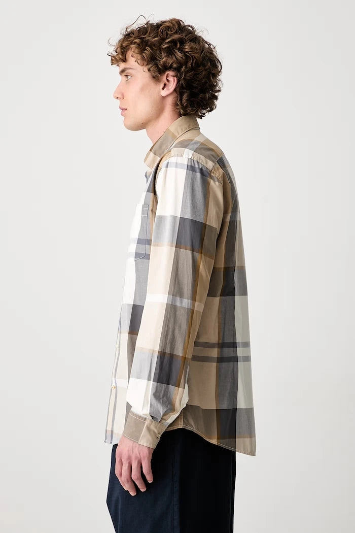 Barbour риза мъжка от памук Harris Tailored Shirt