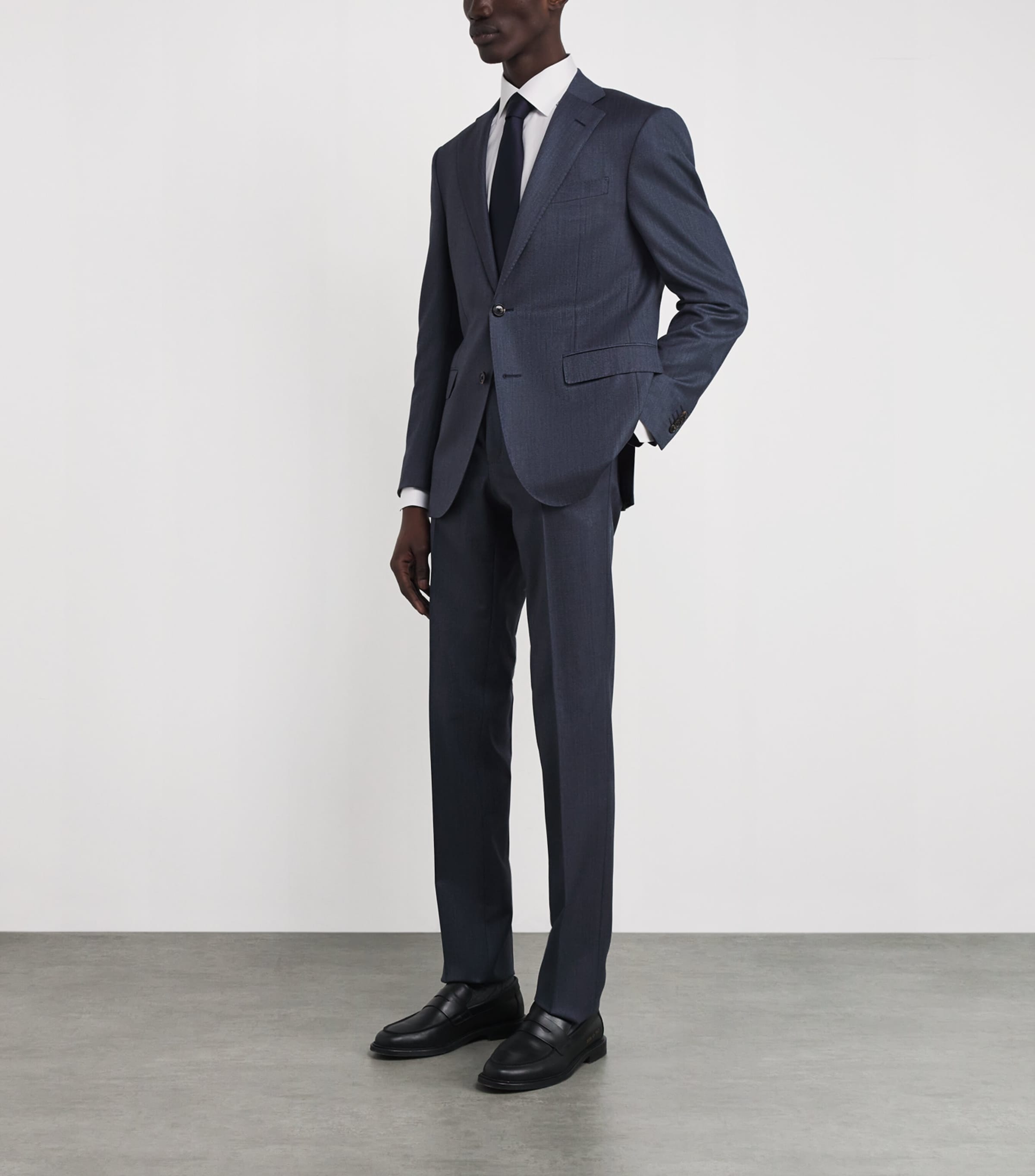 Signature Twill Floral-Trim Shirt