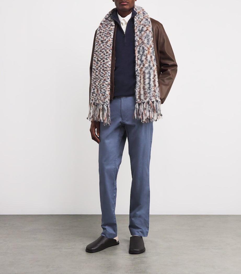 Polo Ralph Lauren Navy Cotton Quarter-Zip Sweatshirt