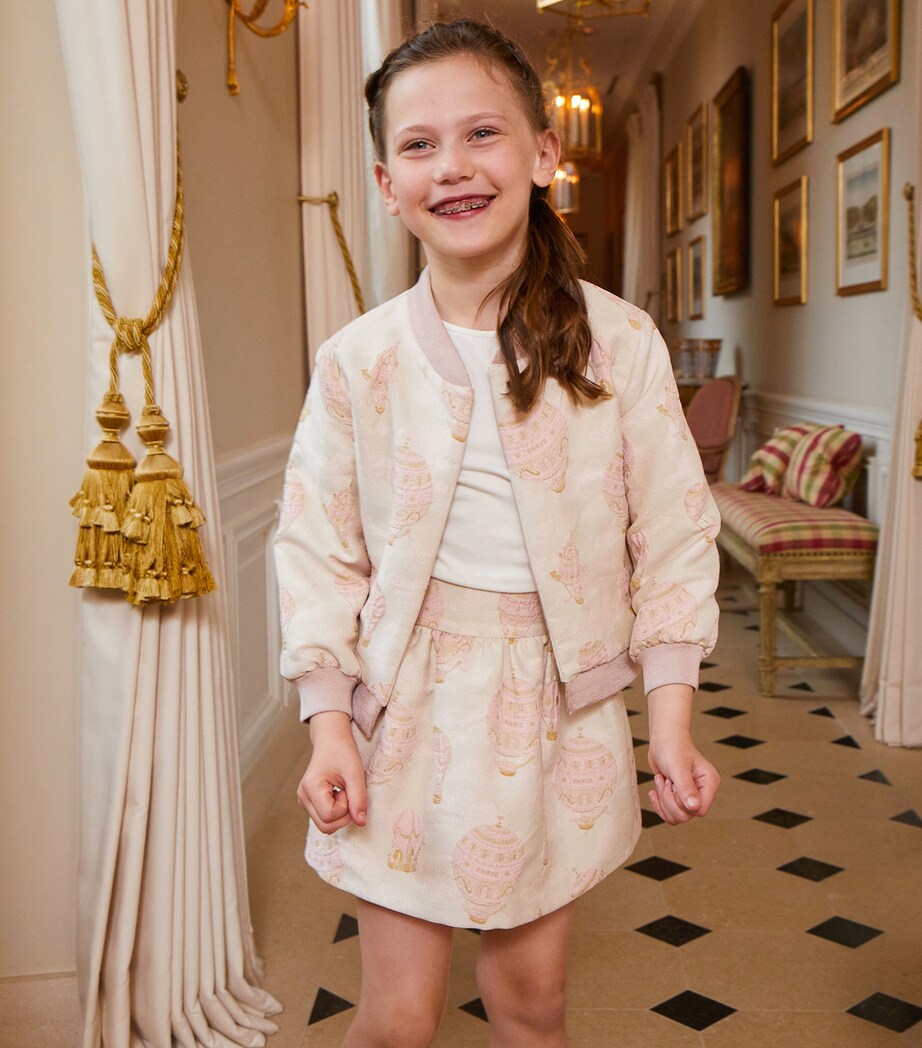 Hot Air Balloon-Jacquard Adele Skirt (2-10 Years)