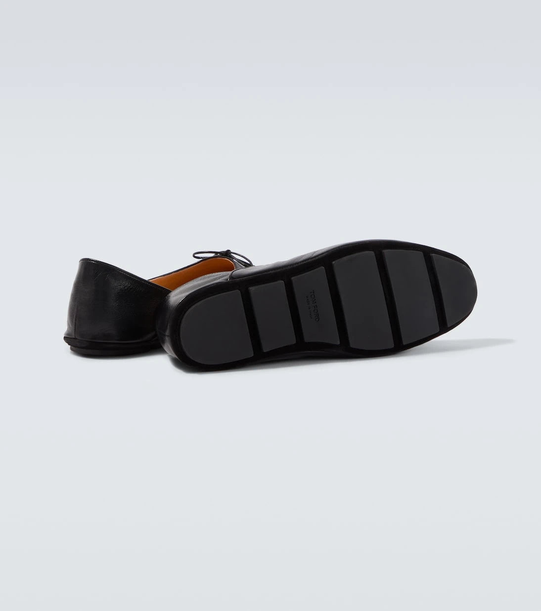 Tom Ford - Bow-detail leather loafers