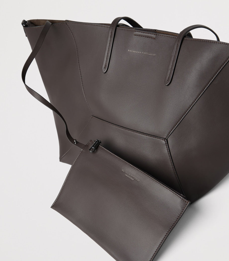Calfskin BC Duo Tote Bag