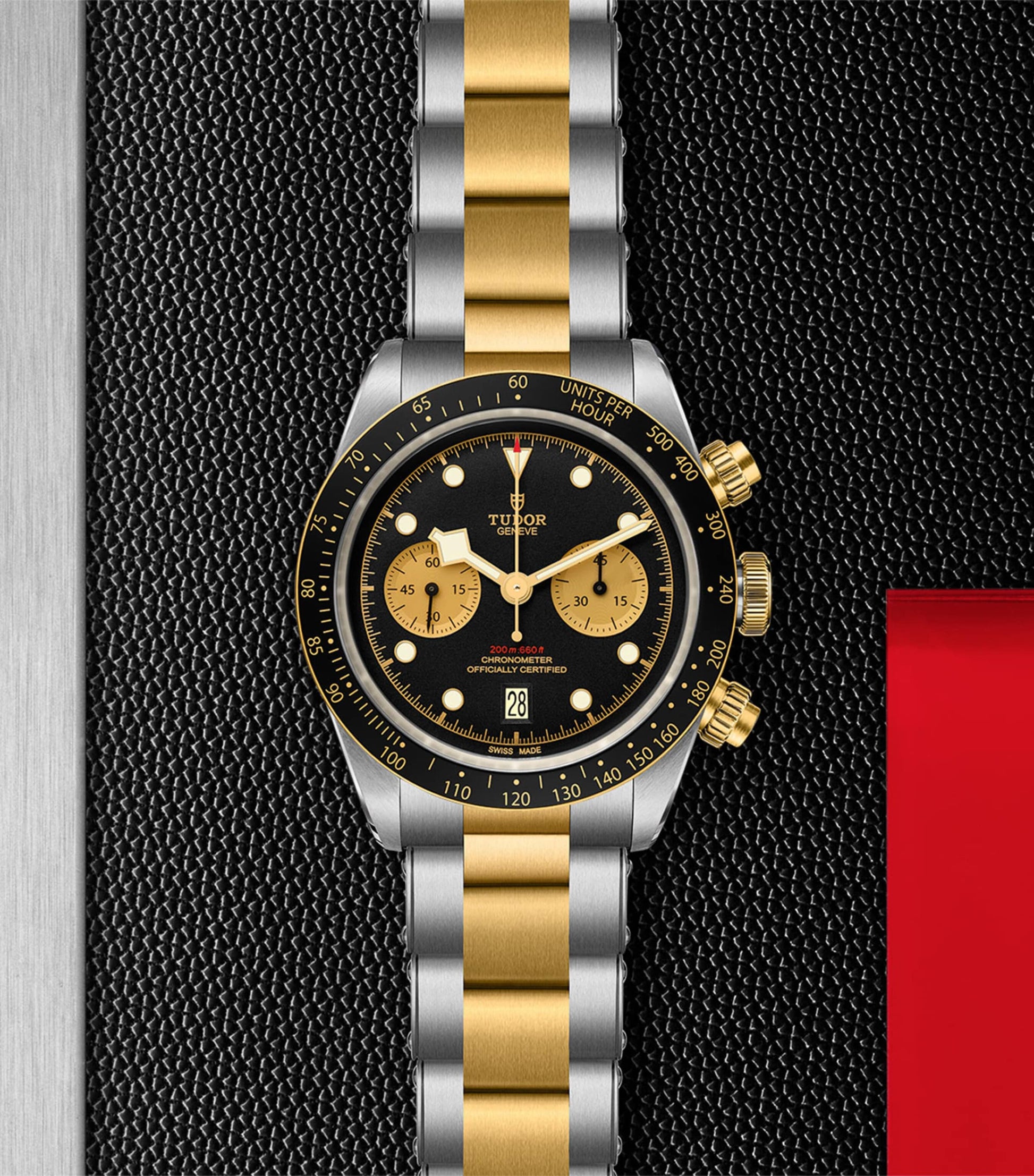 TUDOR Black Bay Chrono Stainless Steel and Yellow Gold Watch 41mm