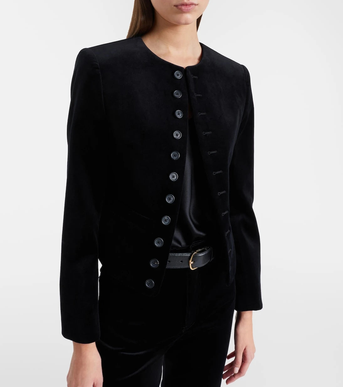 Nili Lotan - Patti cotton velvet jacket