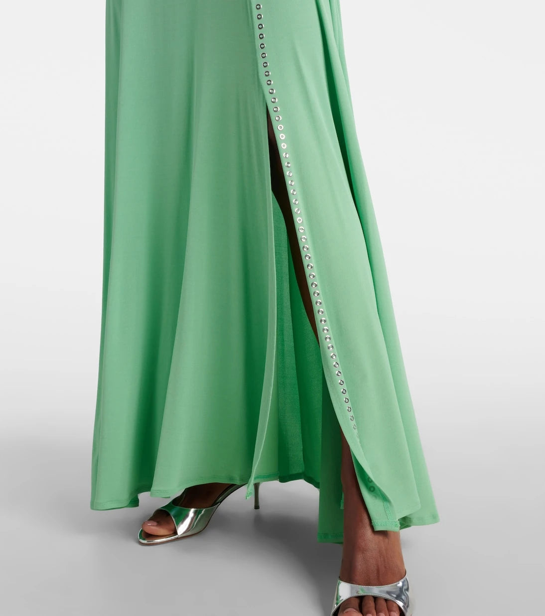 Rabanne - Embellished maxi skirt