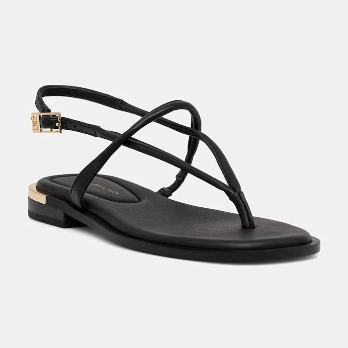 Tommy Hilfiger Kadın Deri Sandalet GOLD HEEL DRESSY SANDAL