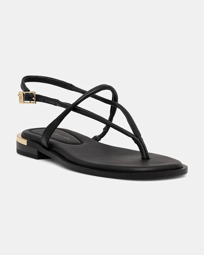 Tommy Hilfiger Kadın Deri Sandalet GOLD HEEL DRESSY SANDAL