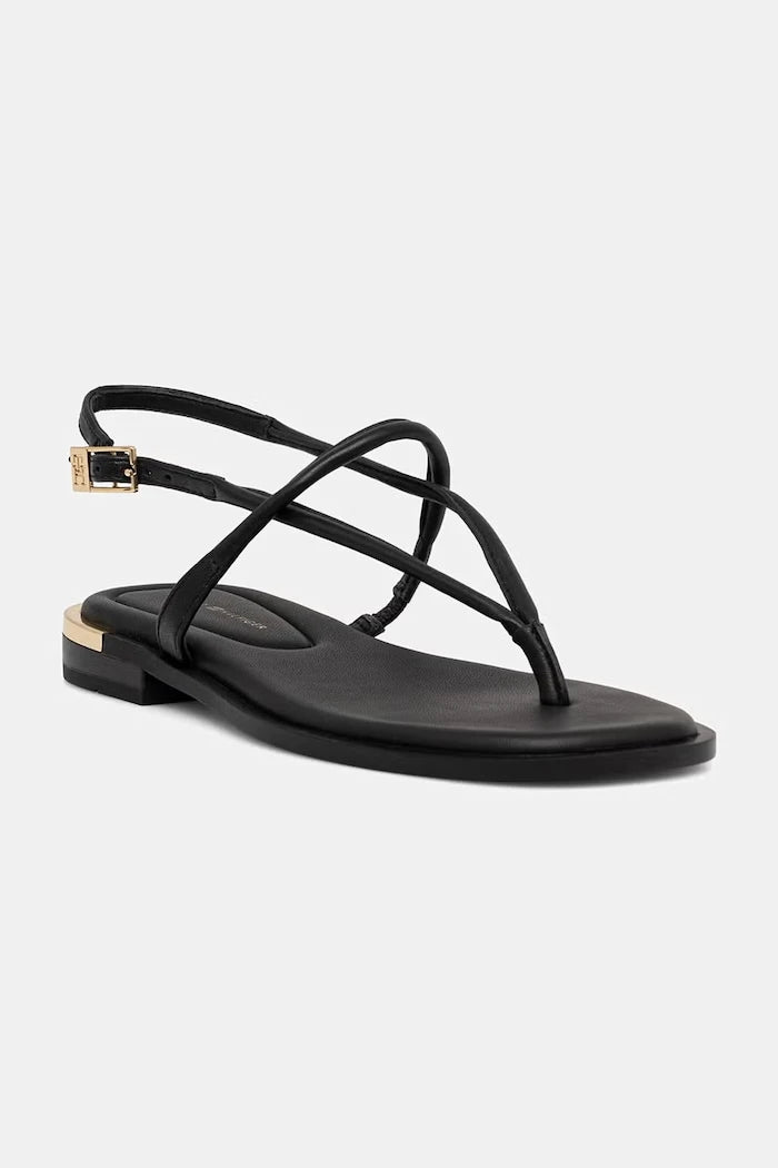 Tommy Hilfiger Kadın Deri Sandalet GOLD HEEL DRESSY SANDAL