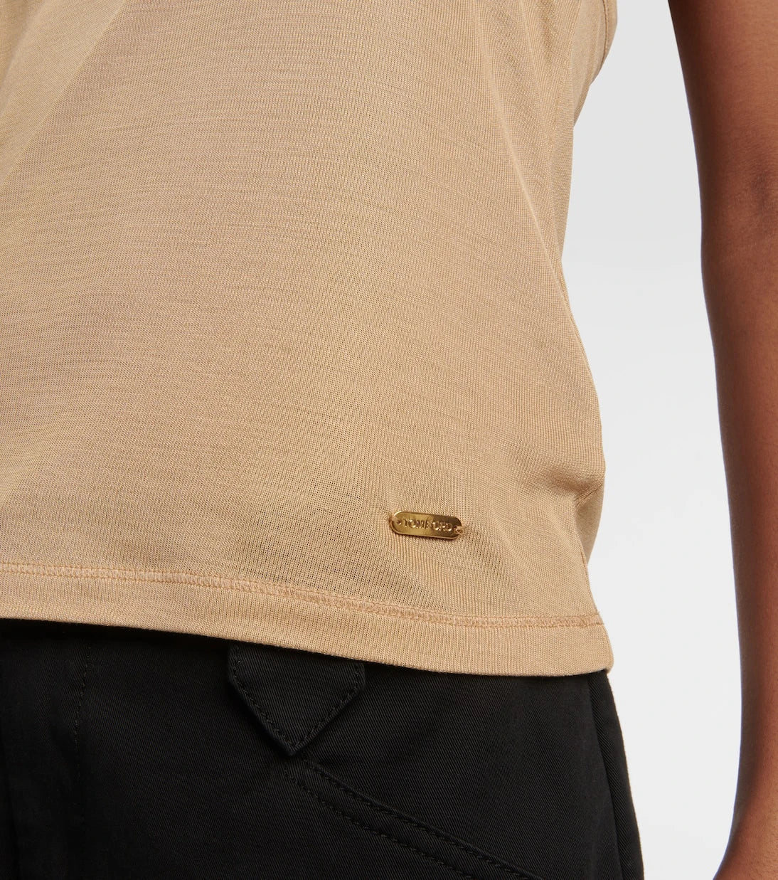 Tom Ford - Micro-Rib silk jersey tank top
