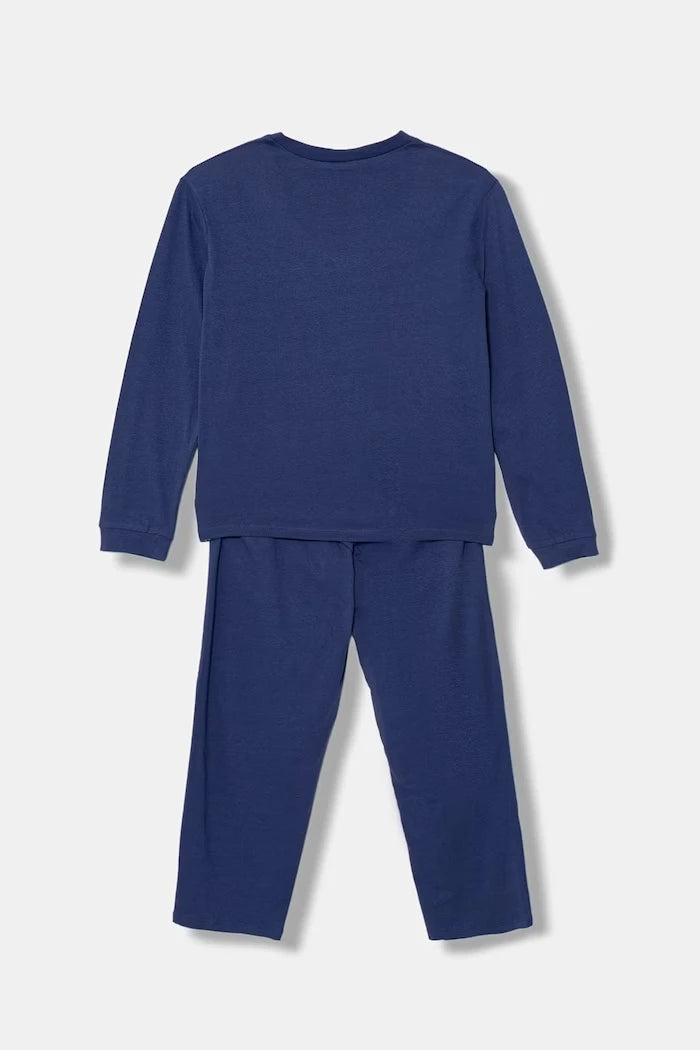United Colors of Benetton çocuklar için pamuklu iki parçalı pijama