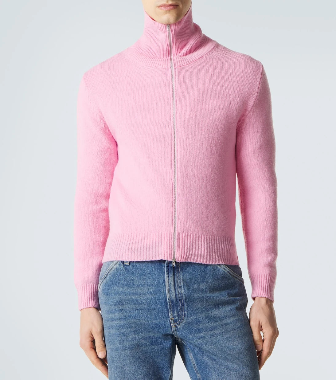 Jil Sander - Wool-blend zip-up sweater