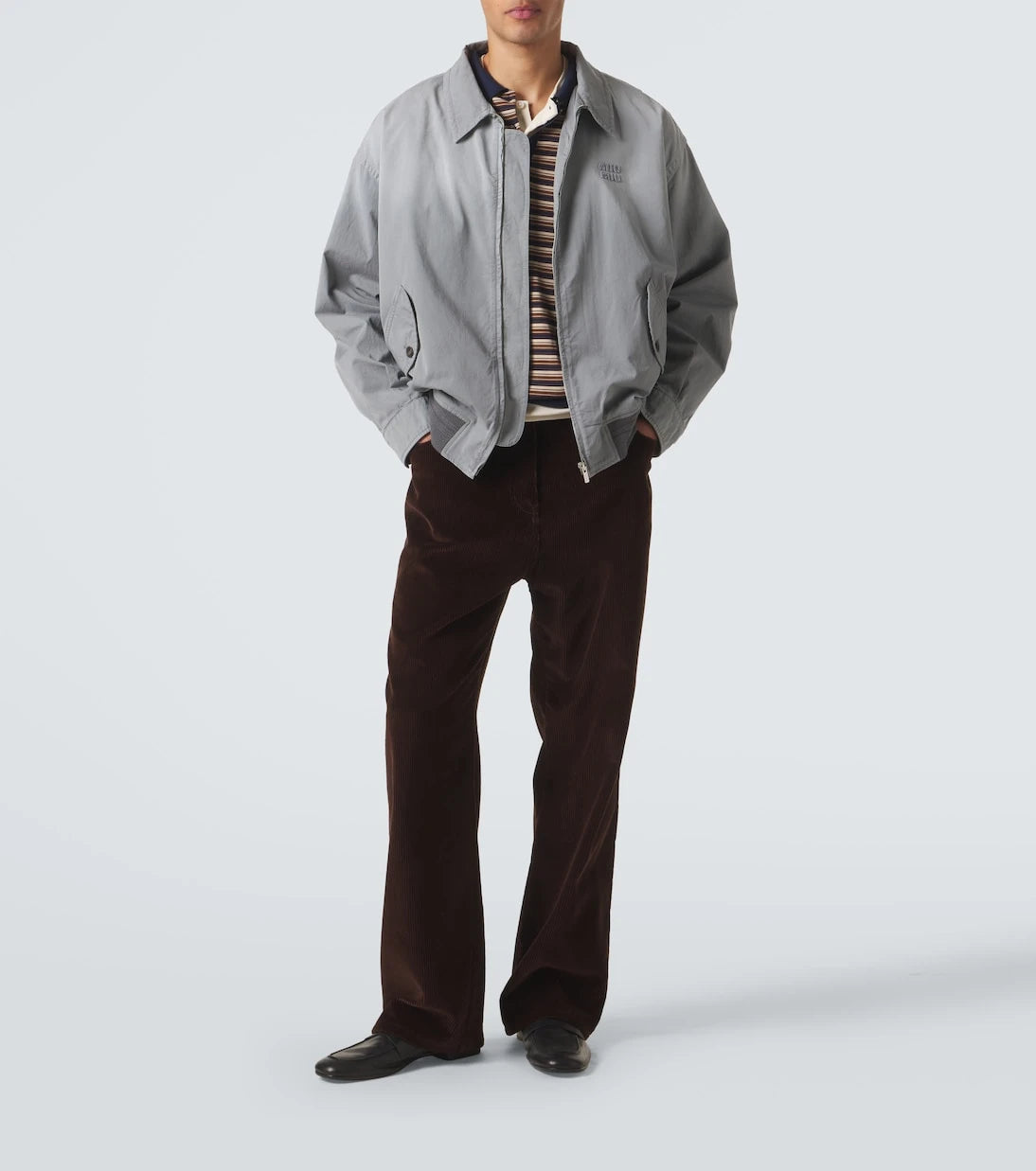 Miu Miu - Cotton gabardine blouson jacket