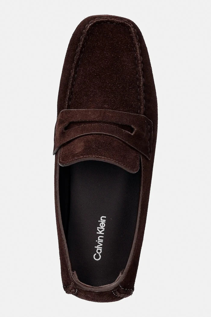 Calvin Klein SQUARE DRIVER SUEDE Süet Mokasen