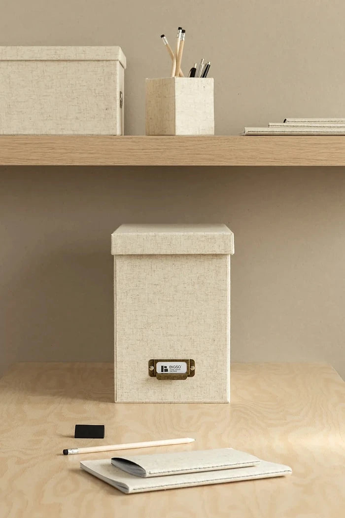 Bigso Box of Sweden Johan 18,5 x 35 x 27 cm Belge Kutusu