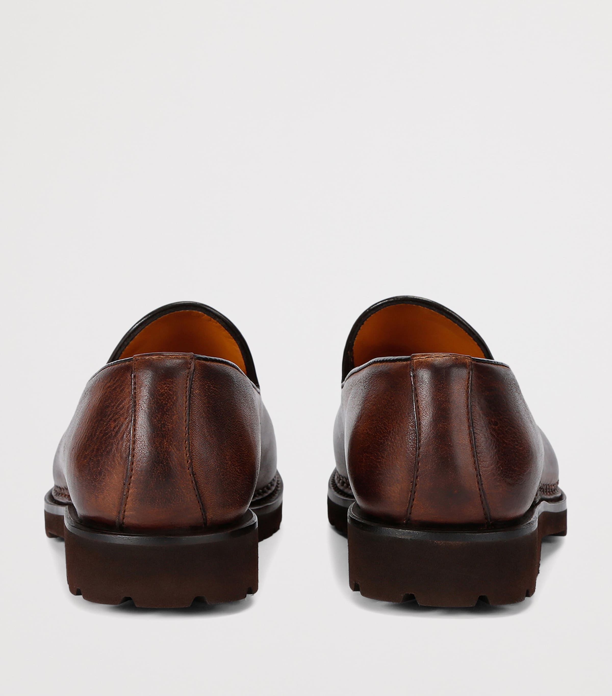 Bontoni Leather De Bustis Loafers