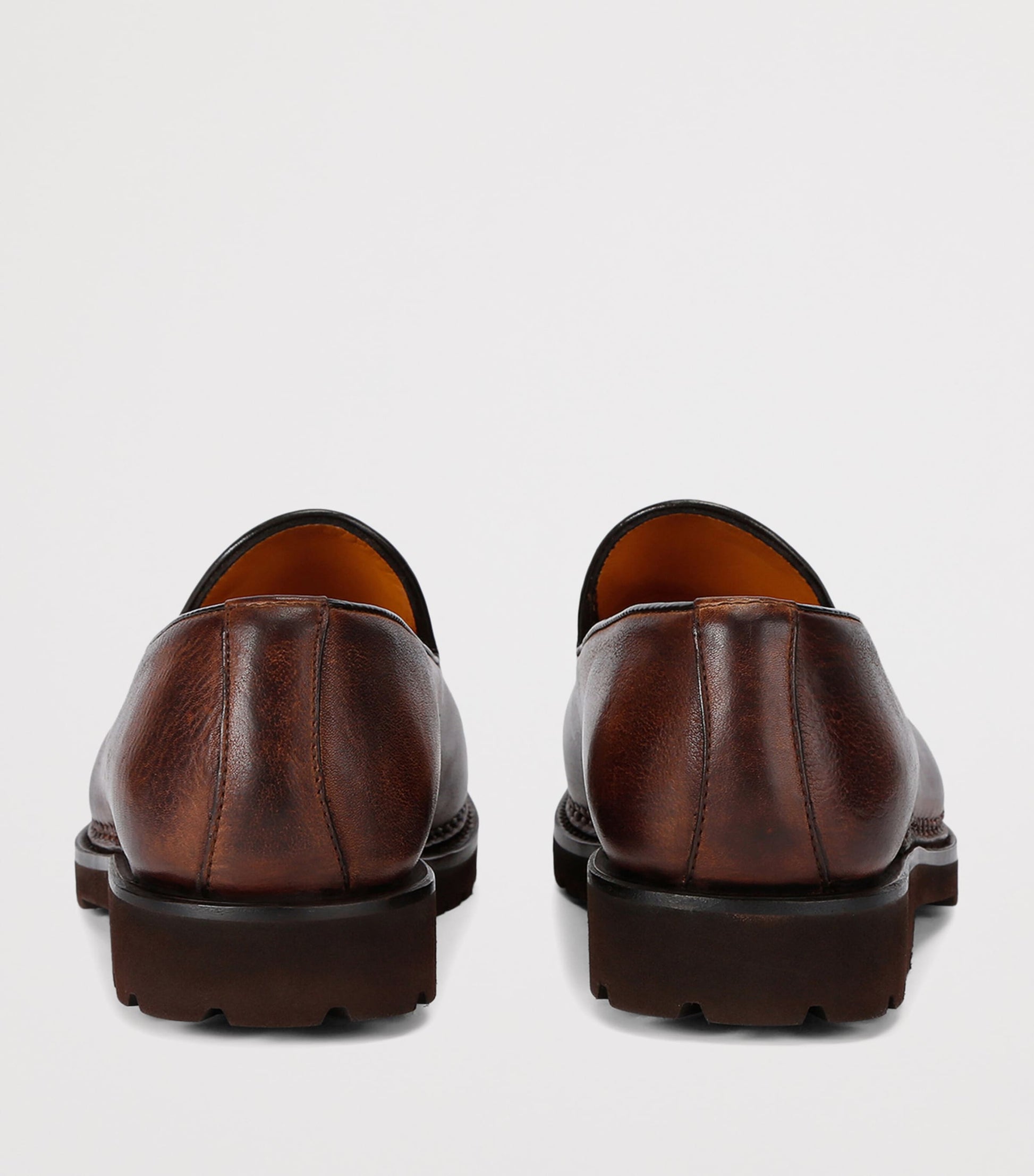 Bontoni Leather De Bustis Loafers