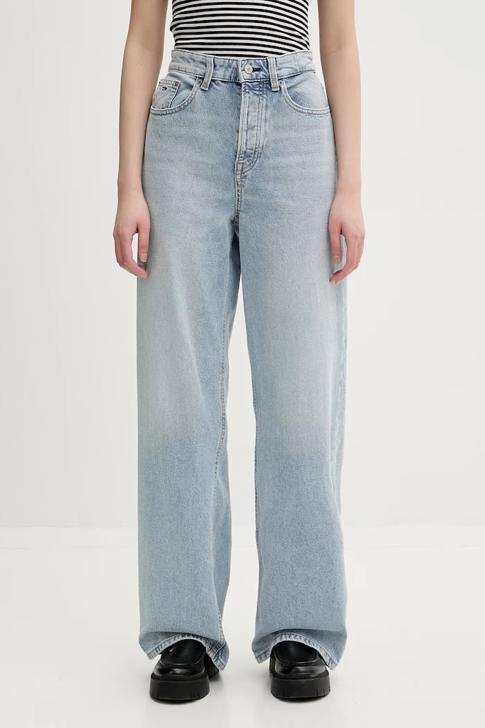 Tommy Jeans wide leg kadın kot pantolon