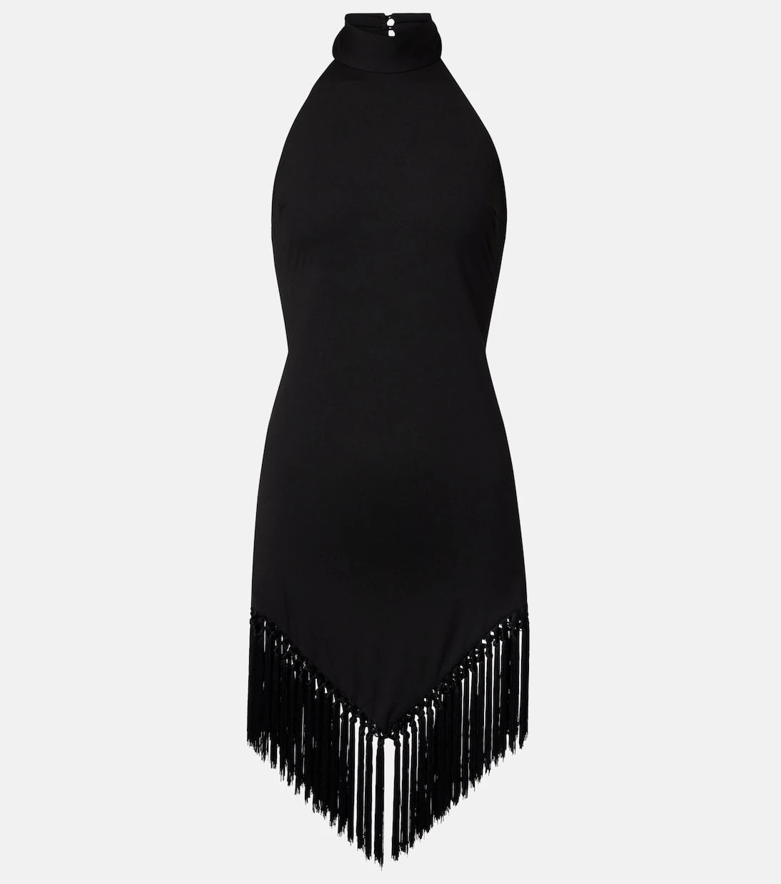 Taller Marmo - Ares fringed jersey minidress