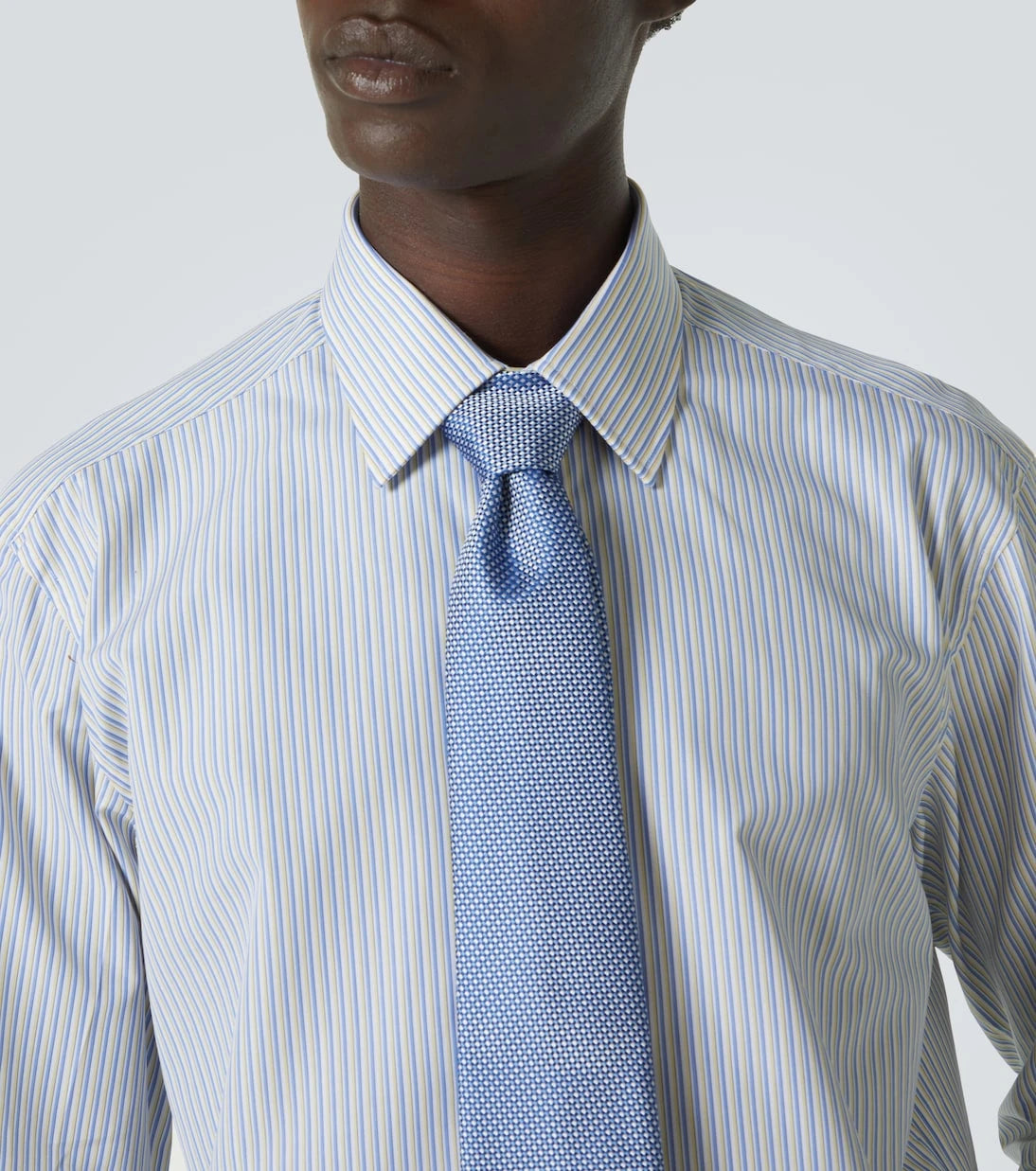Charvet - Striped cotton shirt