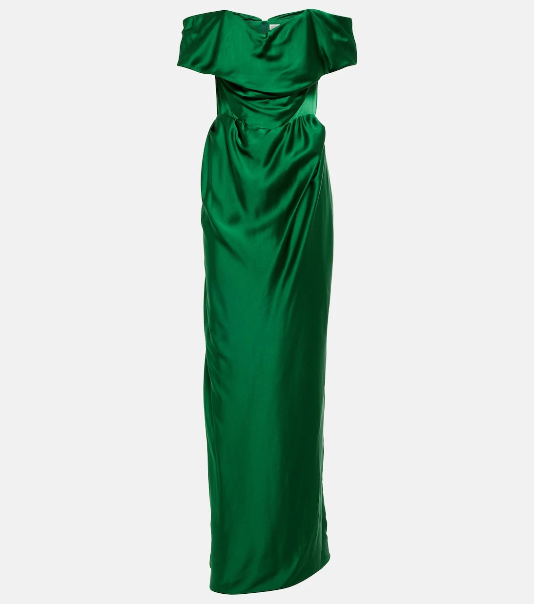Vivienne Westwood - Off-shoulder satin gown