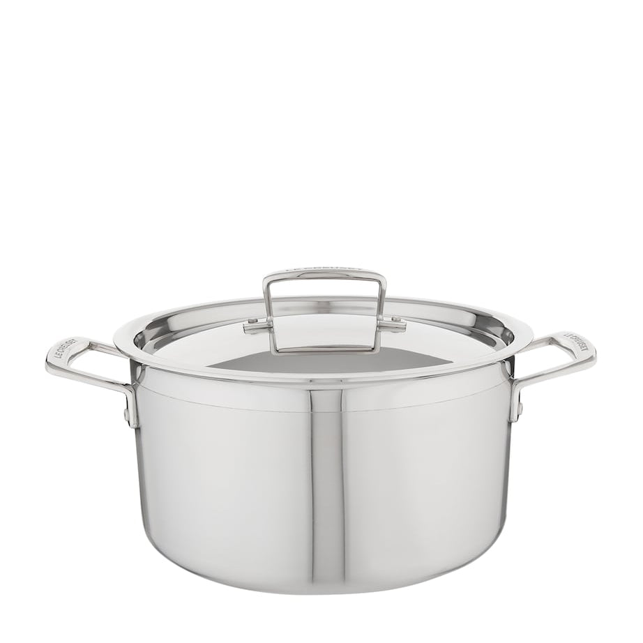 Le Creuset 3-Ply Stainless Steel Casserole Pan (24cm)