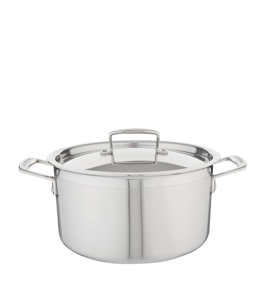 Le Creuset 3-Ply Stainless Steel Casserole Pan (24cm)