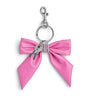 Purple Leather Clémence Bow Keyring