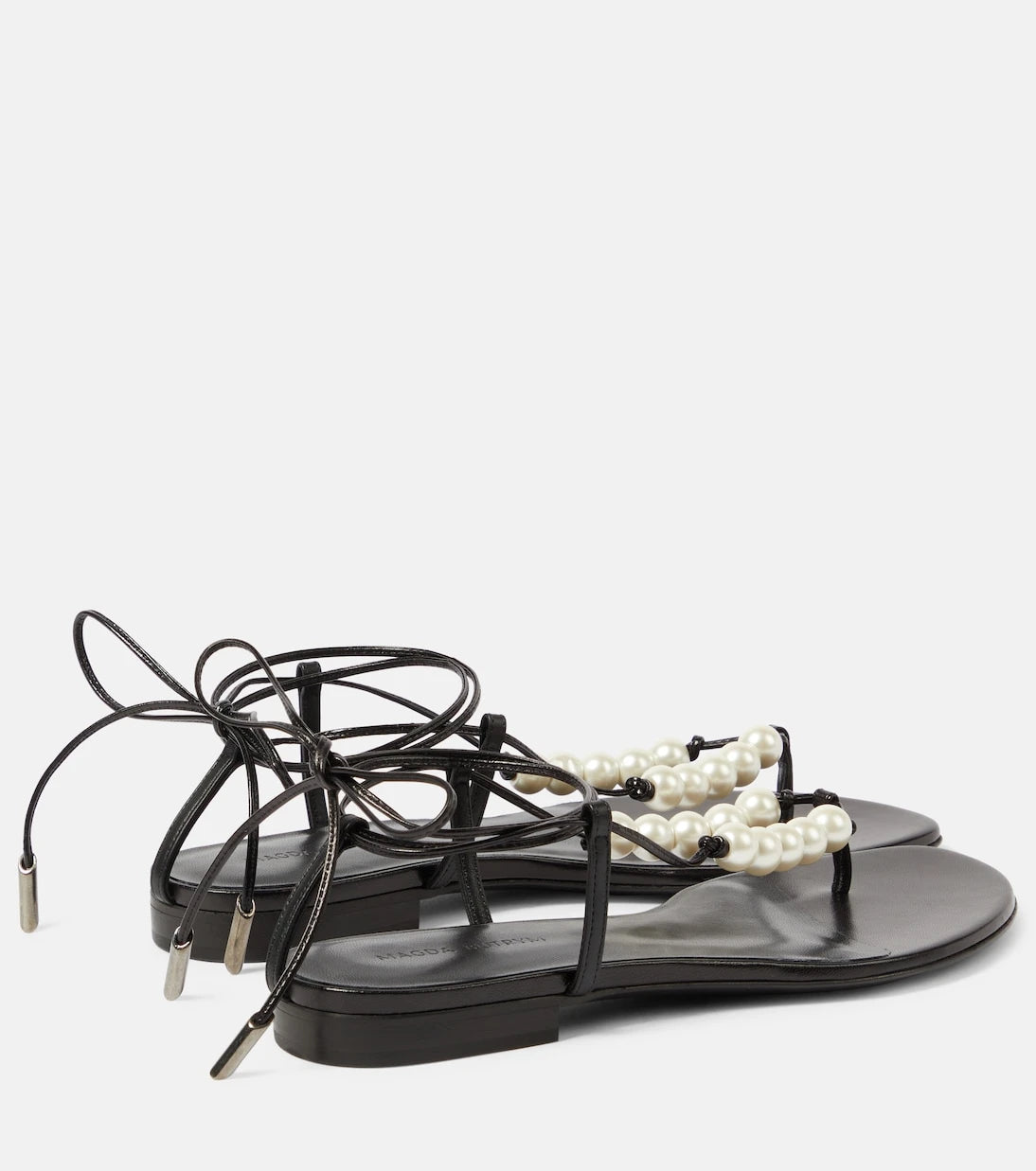 Magda Butrym - Faux pearl leather sandals