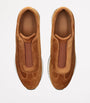 John Lobb Suede Lift Slip-On Sneakers