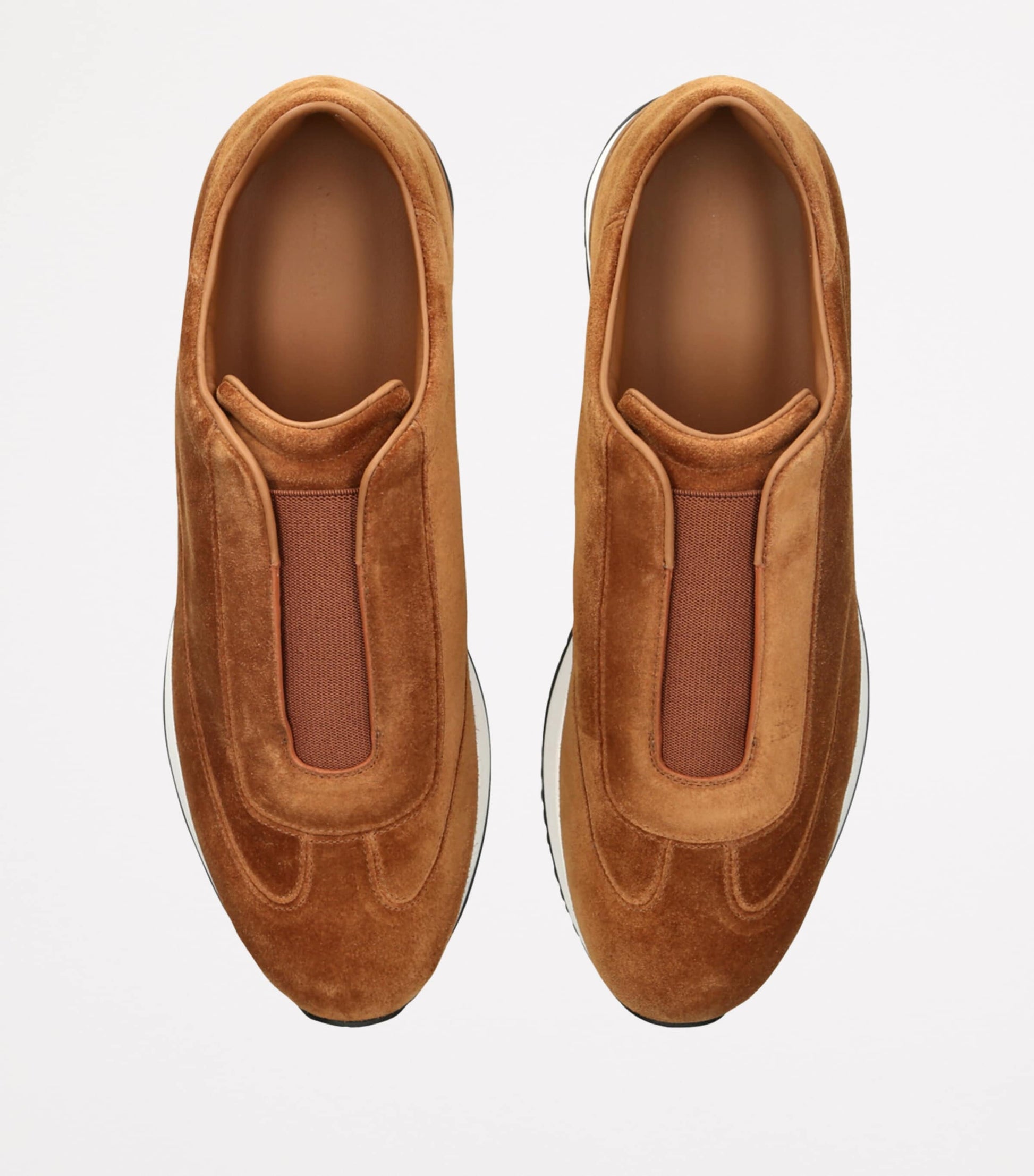 John Lobb Suede Lift Slip-On Sneakers