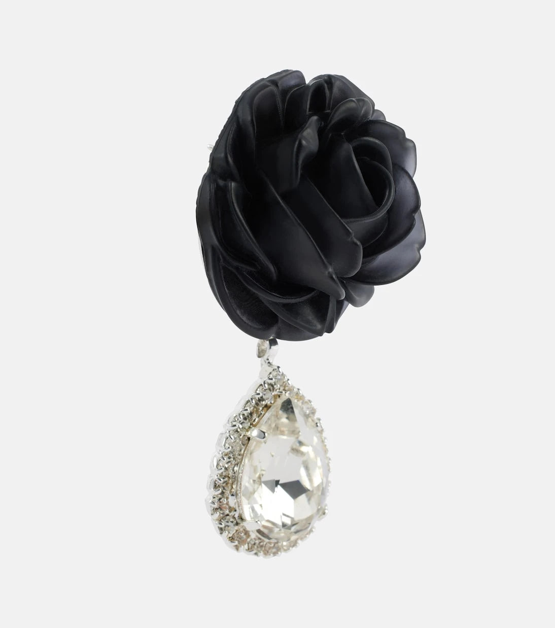 Magda Butrym - Mini Rose crystal-embellished drop earrings