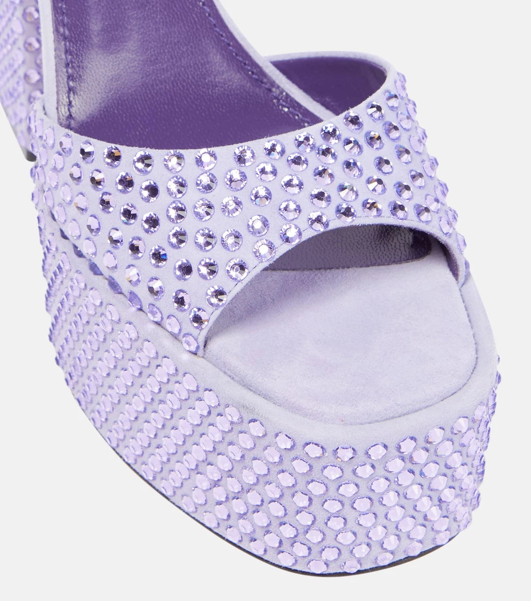 Paris Texas - Holly Tatiana embellished leather platform sandals